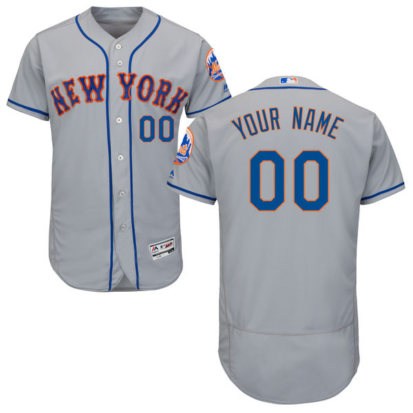 Men's New York Mets Flex Base Custom Jersey MLBC0028 - Click Image to Close